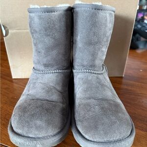 UGG Charcoal Suede Boots